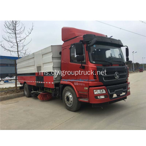 Shanqi New 4x2 penyapu penyapu lori